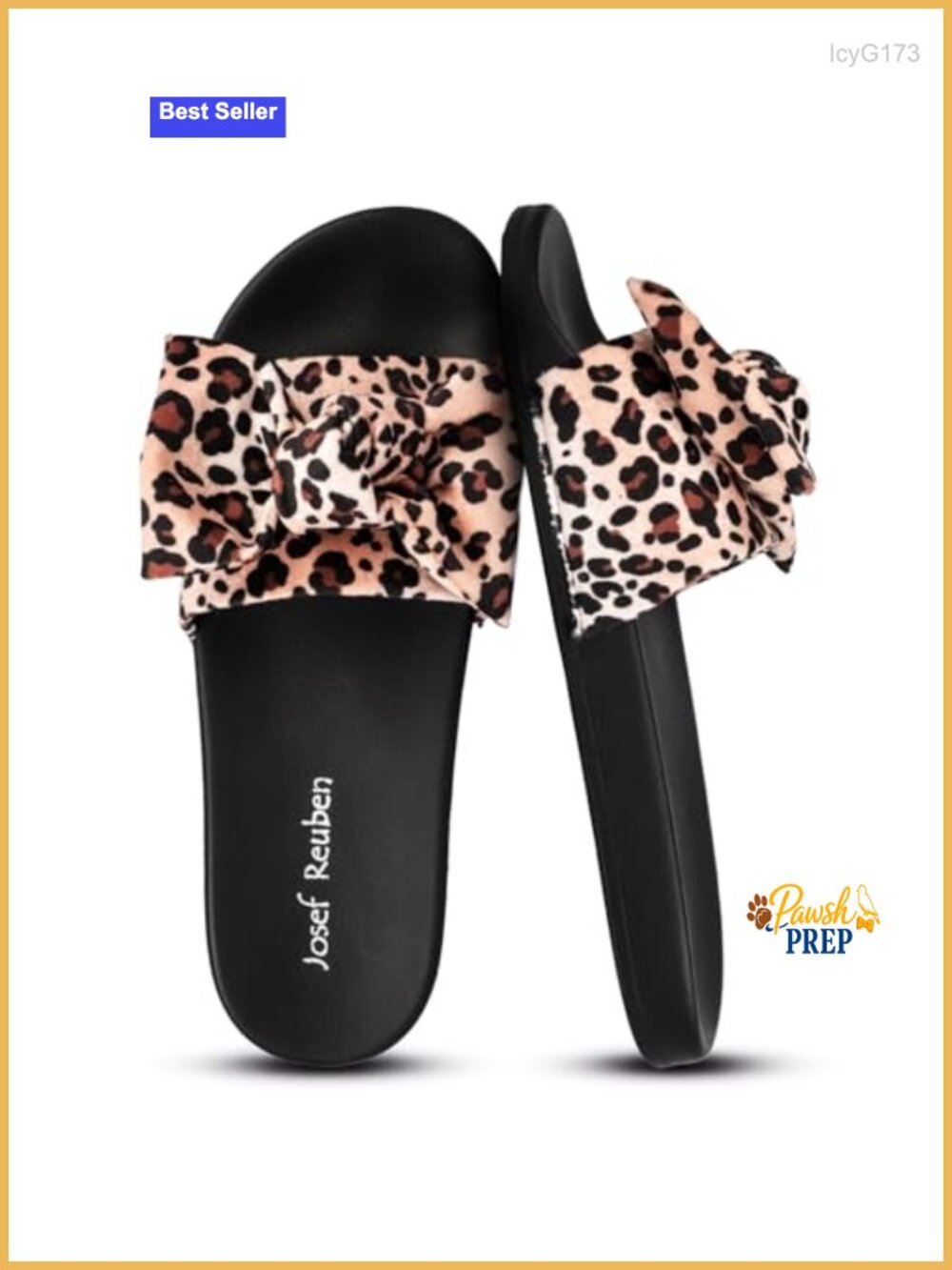 Woven Bow Flat Sandals with Cushioned Footbed - Slip-On Slide Sandals